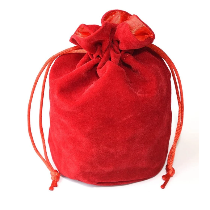 Dice Bag Large Red