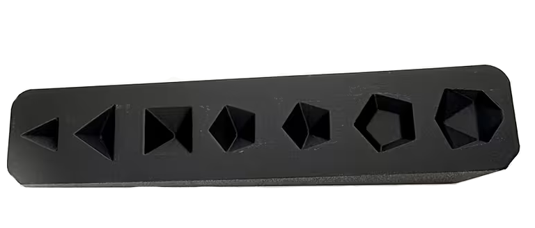 Dice Stand Minimalist Black
