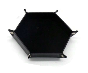 Dice Tray Hex Black